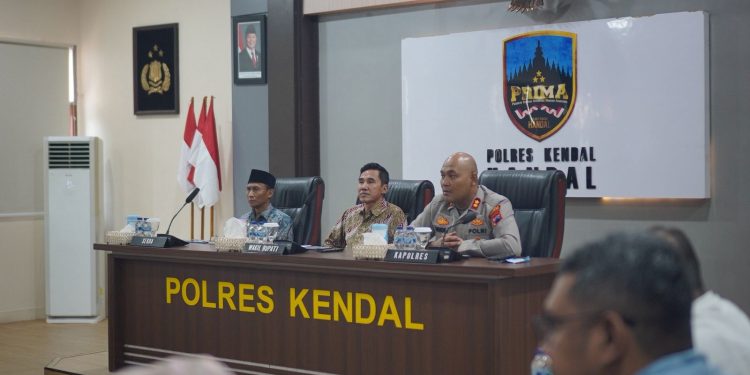 Melalui Rapat Lintas Sektoral, Polres Kendal Dorong Pengaktifan Satgas MBLB