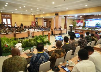 Silaturahmi dengan Forkopimda Regional Jawa-Bali, Menko Polkam Tegaskan Komitmen Presiden Berantas Korupsi