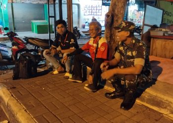 Patroli Malam TNI di Jatisrono, Wujud Nyata Menjaga Keamanan dan Kenyamanan Warga