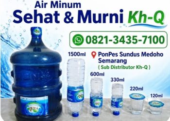 Air Mineral Kahaki: Konsumsi Sehat, Berkah Al-Qur’an, Dukung Perjuangan Santri Penuntut Ilmu