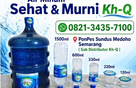 Air Mineral Kahaki: Konsumsi Sehat, Berkah Al-Qur’an, Dukung Perjuangan Santri Penuntut Ilmu