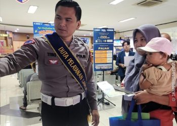 Tak Perlu Bingung di Samsat Semarang 2, Duta Pelayanan Ditlantas Polda Jateng Siap Membantu Urus Perpanjangan dan Pengesahan STNK