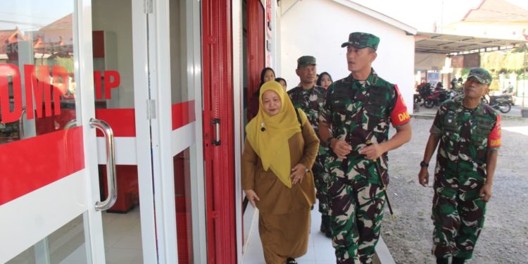 Perkuat Ekonomi Desa, Dandim 0723/Klaten Tinjau Koperasi Merah Putih Di Mireng Trucuk