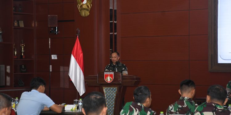 Optimalkan Tata Kelola Informasi, Kodam IV/Diponegoro Gelar MTT Penilaian Mandiri Sistekinfo TNI AD