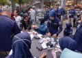 Polda Jateng Gelar Bakti Kesehatan Gratis di Pasar Tradisional untuk Pedagang dan Masyarakat, Dalam Rangka Peringati Hari Bhayangkara ke-80