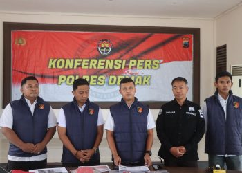 Satreskrim Polres Demak Ringkus Pelaku Pembakaran Dua Rumah di Karangawen