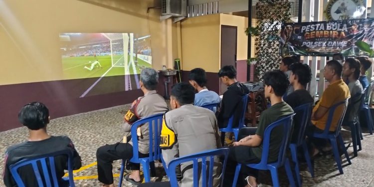 Polres Kudus Gelar Nobar Piala Dunia 2026, Warga Bisa Saksikan Laga Gratis Sambil Ngopi Bareng Polisi