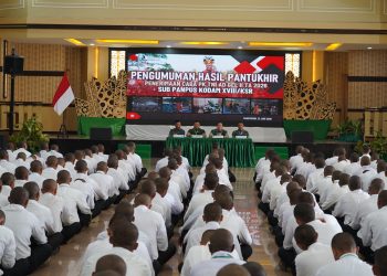 Pengumuman Caba PK TNI AD Gelombang II TA 2026, Kodam XVIII/Kasuari : Tegaskan Seleksi Transparan dan Berkualitas