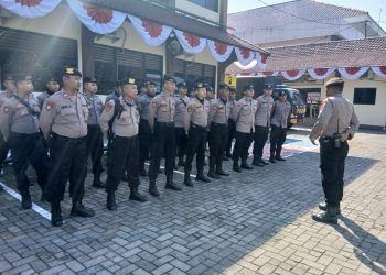 Polres Boyolali Kirim 30 Personel BKO ke Polrestabes Semarang Amankan Aksi Unjuk Rasa GERAM JATENG