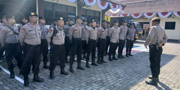 Polres Boyolali Kirim 30 Personel BKO ke Polrestabes Semarang Amankan Aksi Unjuk Rasa GERAM JATENG