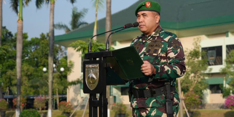 Kasdam IV/Diponegoro Pimpin Upacara Bendera, Tekankan Profesionalisme dan Kewaspadaan Hadapi Ancaman Nonmiliter