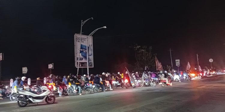 Polres Boyolali Amankan Kegiatan Doa Bersama PSHW Winongo Dalam Peringatan Bulan Suro