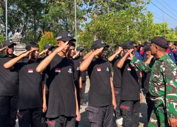 Ratusan Santri Ponpes Mutiara Quran Dilatih TNI, Ini Tujuannya