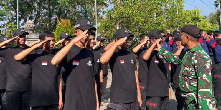 Ratusan Santri Ponpes Mutiara Quran Dilatih TNI, Ini Tujuannya