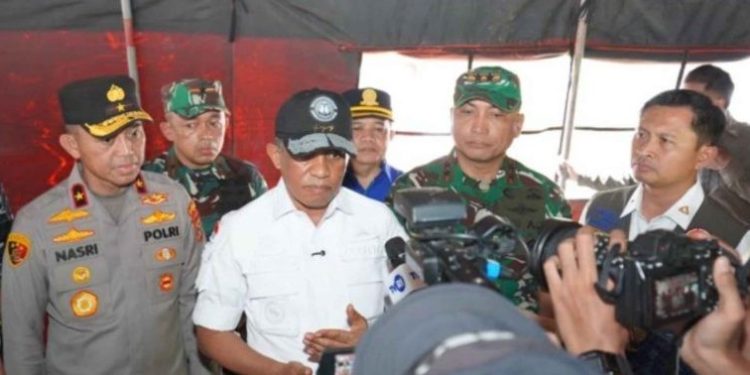 Pangdam XXIII/Palaka Wira, Gubernur Sulteng, dan Bupati Sigi Turun Langsung Tinjau Zona Merah Gempa di Sigi