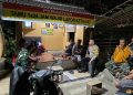 Sinergitas Aparat TNI-POLRI Jatipurno Jaga Keamanan Wilayah
