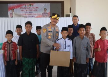 Polres Demak Gelar Khitan Massal dan Skrining TB Paru Sambut Hari Bhayangkara ke-80