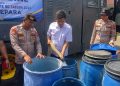 Polres Jepara Gerak Cepat Salurkan 6.000 Liter Air Bersih