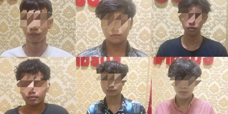 Satreskrim Polres Kudus Ungkap Kasus Pengeroyokan di Karangrowo, 7 Orang Diamankan