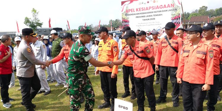 Dandim 0724/Boyolali Hadiri Apel Siaga Karhutla 2026, Perkuat Sinergi Cegah Kebakaran Hutan dan Lahan