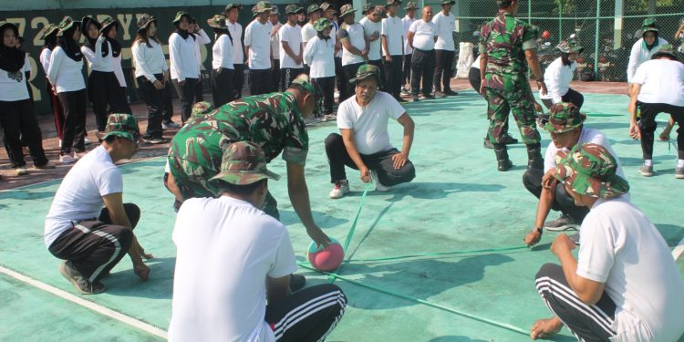 Kodim 0724/Boyolali Bentuk Generasi Berkarakter Lewat Pembinaan KKRI, Dipadukan Outbound Bangun Kekompakan