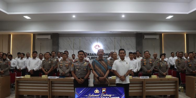 Polda Jateng Perkuat Profesionalisme Personel Lewat Supervisi Penggunaan Senpi di Polres Demak