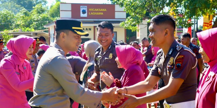 56 Personel Polres Kudus Naik Pangkat, Kapolres: Jadikan Amanah untuk Tingkatkan Profesionalisme
