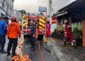 Pertamini di Ungaran Timur Terbakar Saat Isi BBM, Dua Motor Hangus dan Pemilik Alami Luka Bakar