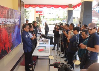 Kurir Tembakau Sintetis Serahkan Diri, Satresnarkoba Polres Magelang Kota Amankan 31 Paket Narkotika Golongan I