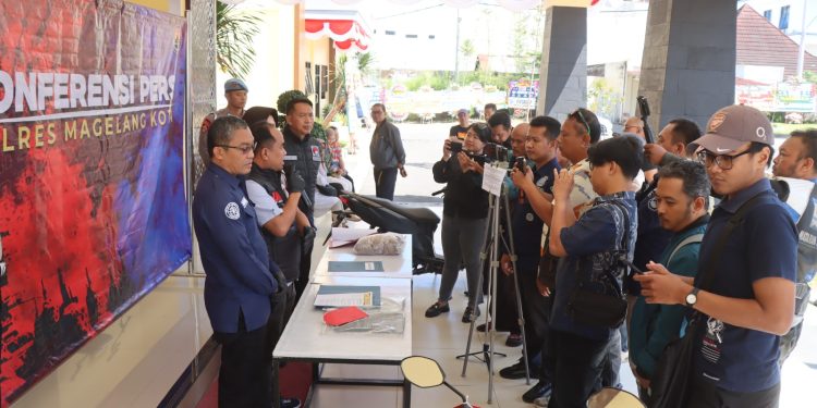 Kurir Tembakau Sintetis Serahkan Diri, Satresnarkoba Polres Magelang Kota Amankan 31 Paket Narkotika Golongan I