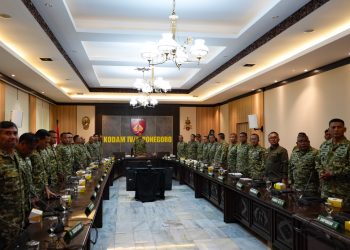 Pangdam IV/Diponegoro Ikuti Pengesahan Doktrin TNI “Perisai Trisula Nusantara”