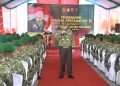 Menhan RI Bakar Semangat Prajurit Muda Yonif TP 937/Satria Kalijaga: Jaga Jati Diri dan Manunggal dengan Rakyat