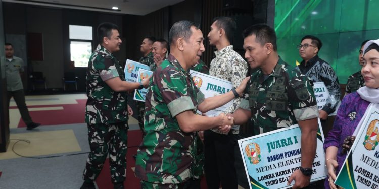 Borong Juara LKJ TMMD Ke-128 di Mabesad, Kodam IV/Diponegoro Buktikan Dominasi Publikasi Nasional