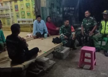 Begini Cara TNI Dan Linmas Menjaga Keamanan Diwilayah