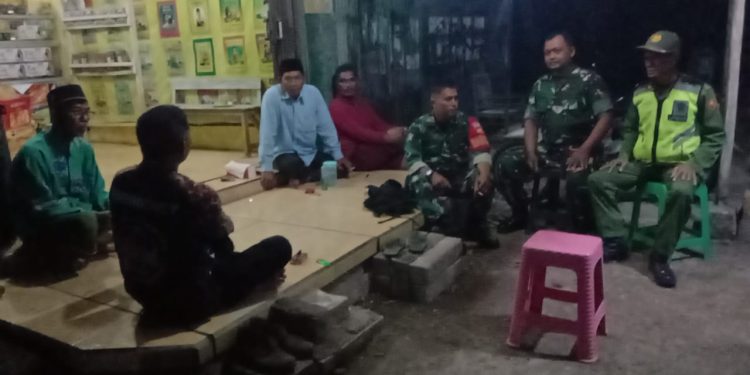 Begini Cara TNI Dan Linmas Menjaga Keamanan Diwilayah