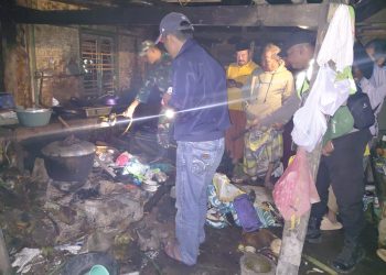 Tabung Gas Bocor Picu Kebakaran Dapur Rumah di Puring, Satu Orang Alami Luka Bakar