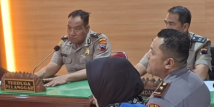Diduga Langgar Etik Berat, Aiptu Nuridin Jalani Sidang di Polda Jateng