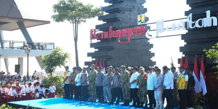 Pangdam IV/Diponegoro Hadiri Peresmian Bendungan Jlantah, Hadirkan Manfaat bagi Pertanian dan Masyarakat