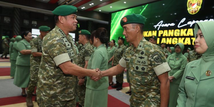 Pimpin Laporan Korps 45 Pati TNI AD, Kasad Tekankan Amanah Kepemimpinan