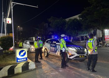 Antisipasi Balap Liar, Polres Jepara Gelar Patroli Skala Besar pada Minggu Dini Hari