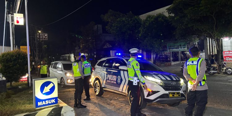 Antisipasi Balap Liar, Polres Jepara Gelar Patroli Skala Besar pada Minggu Dini Hari