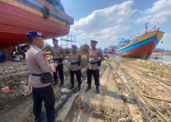 Polisi Perkuat SIPOLA CEKAL, Satpolairud Polresta Pati Intensifkan Pencegahan Kebakaran Kapal