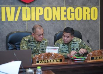 Pangdam IV/Diponegoro Bersama Jajaran TNI AD Bahas Percepatan Pembangunan KDKMP