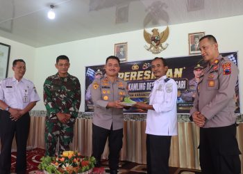 Kapolres Demak Jadikan Pos Satkamling Karangsari Role Model Pengamanan Swakarsa