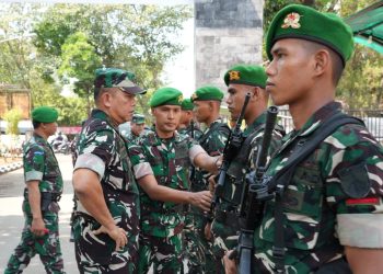 Kunjungi Yonif TP 450 dan 451, Pangdam IV/Diponegoro Tegaskan Prajurit Harus Siap Operasi Tempur