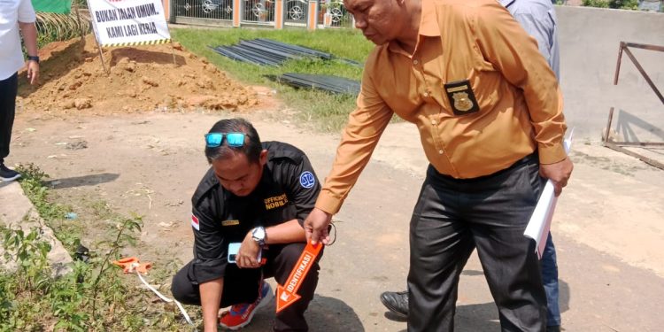 Hasil Ukur Perkuat Dugaan Penyerobotan Lahan Pekarangan Oleh Oknum RT di Lubuk Linggau