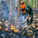 Masuki musim Kemarau, Kodim Wonogiri Gelar Latihan Penanggulangan Bencana Alam Kebakaran Hutan Lahan