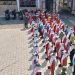 Masa MPLS, Puluhan Siswa SMK Pancasila 5 Wonogiri Dilatih Tentara