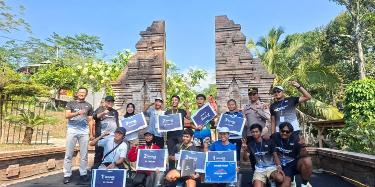 Ratusan Pelari Meriahkan Trail Run Mekarsari 2026, Polsek Ampel Siagakan Pengamanan