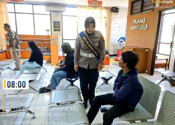 Jangan Tunda Kewajiban Anda! Nikmati Pendampingan Duta Pelayanan Ditlantas Polda Jateng Saat Mengurus STNK di Samsat Semarang 2